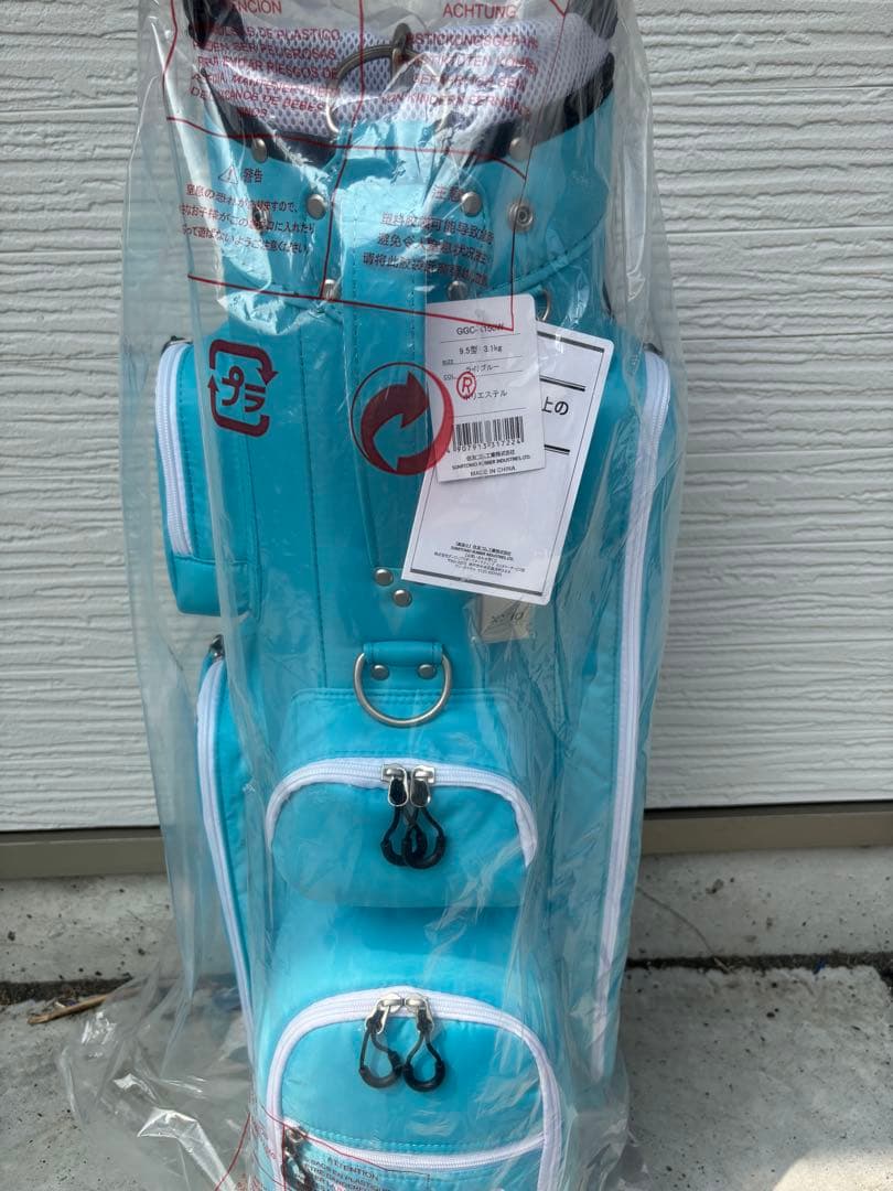 新品未使用XXIO GGC-X150W キャディバッグ　ライトブルー