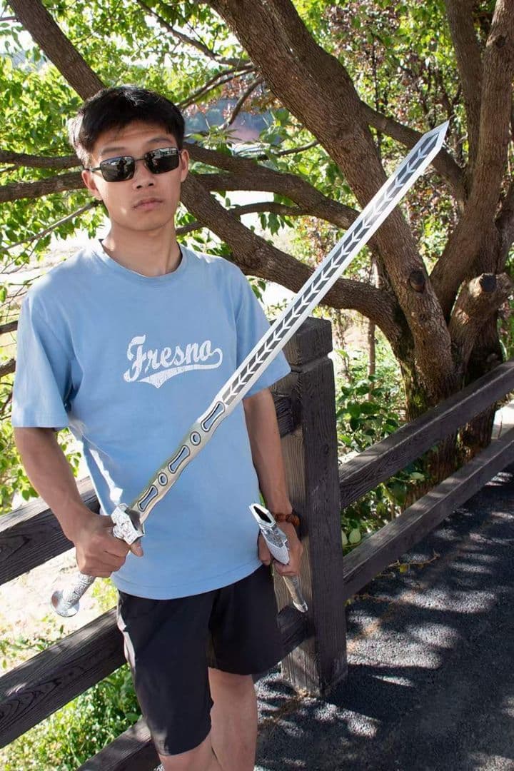 冷御寒山-漢剣 古兵器 武具　刀装具　日本刀　模造刀 居合刀