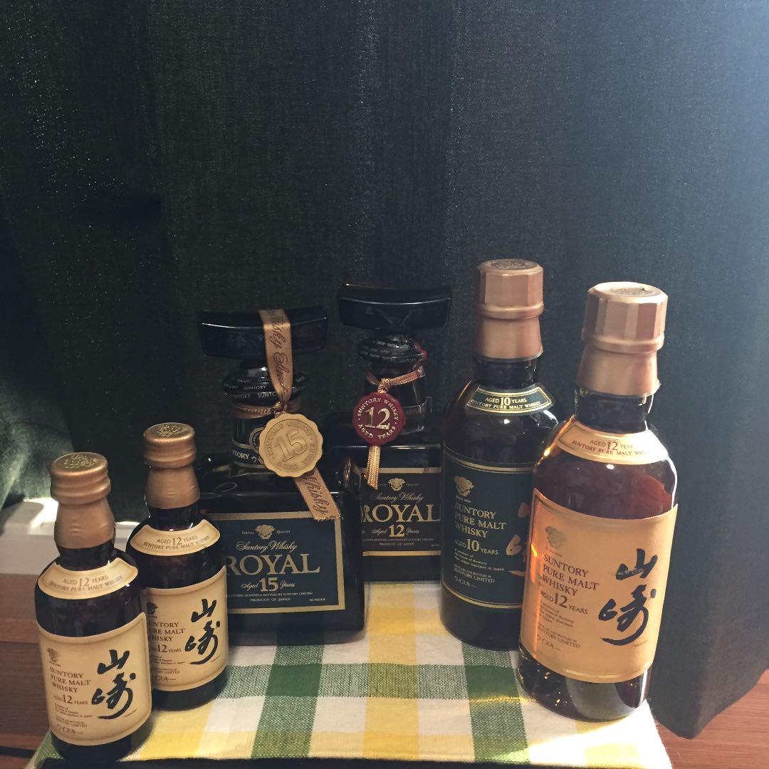 サントリー 山崎 他 ミニチュアボトル