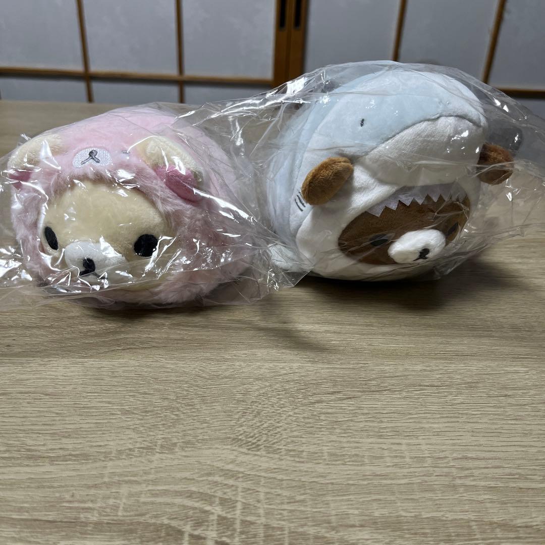 リラックマ『うみリラきぶん』テーマ ぬいぐるみコリラックマ&チャイロイコグマ