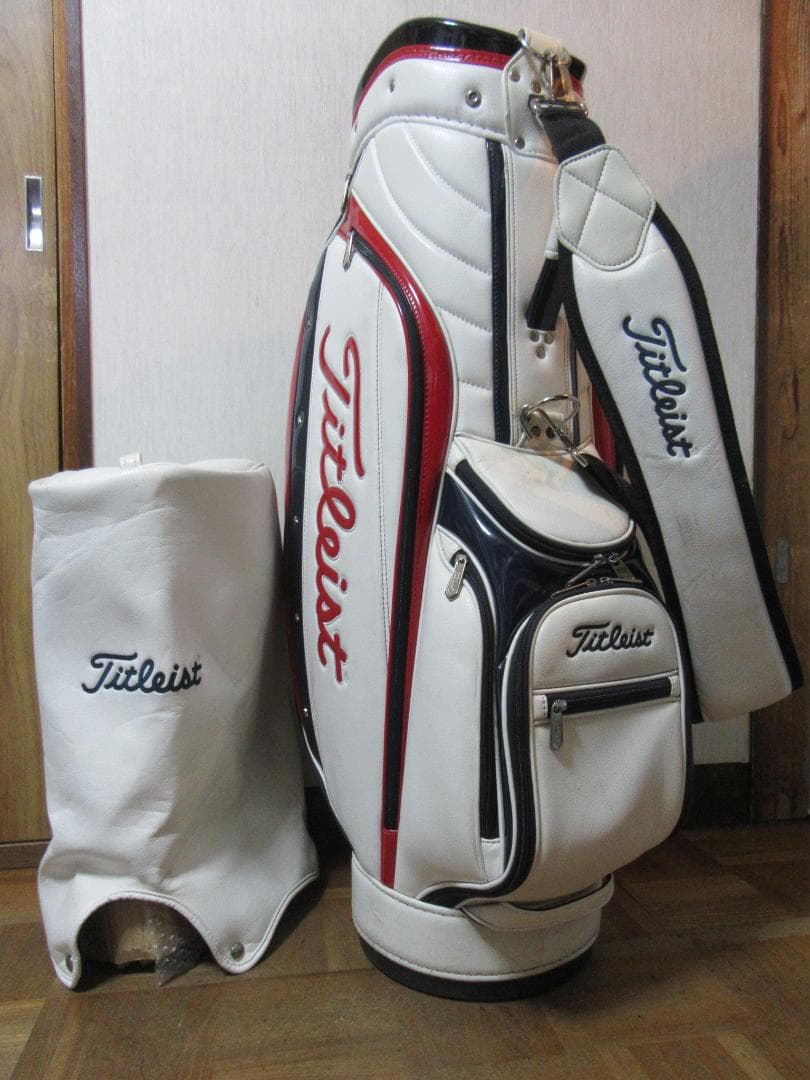 ★☆★タイトリスト★Titlest★ゴルフバック★白★☆★