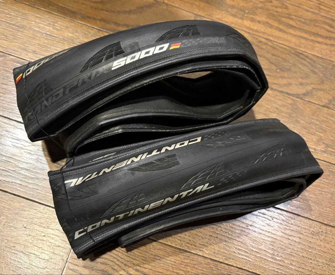 CONTINENTAL GP5000 700x28cクリンチャータイヤ2本SET