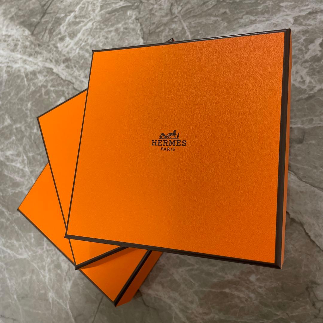 エルメス　箱　3個セット　13.5cm×13.5cm×3cm