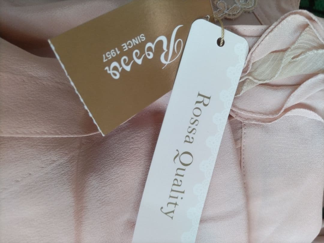 Rossa レース付きフリル襟 ブラウス 新品未使用