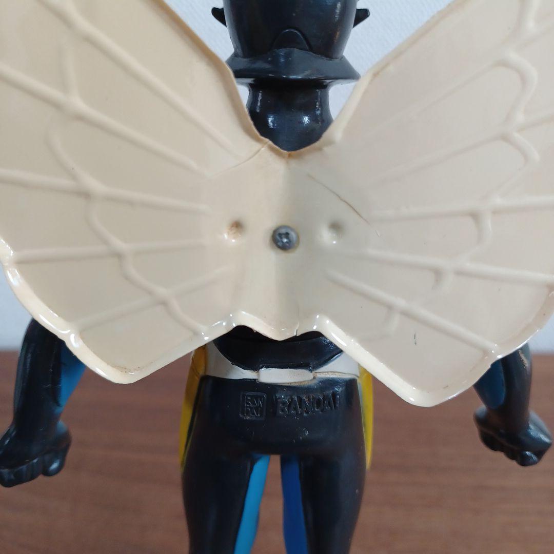 当時もの　バンダイ製「夢戦士ウイングマン」希少ソフビフィギュア