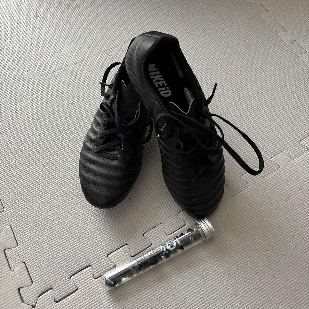 NIKE id　ティエンポ　取り替え式スパイク　オーダー　替えポイント付　レア品