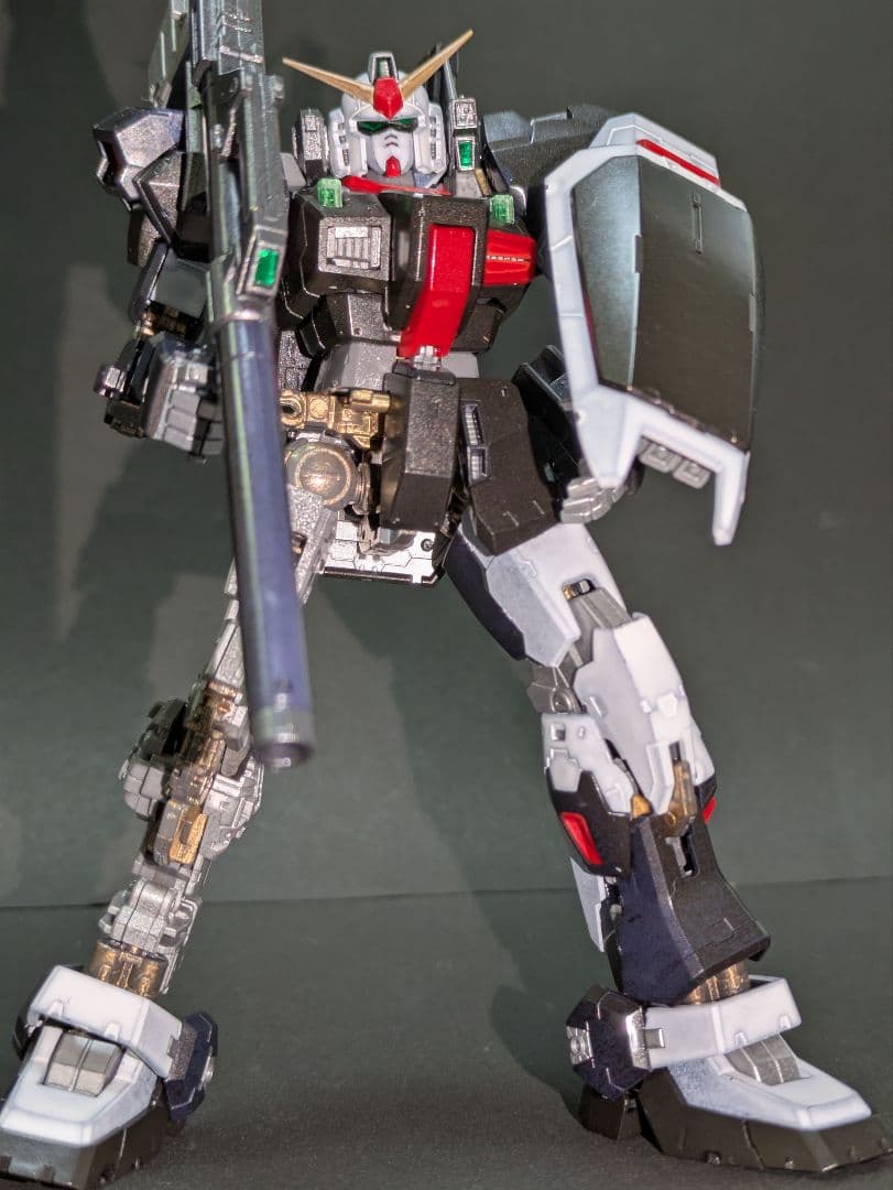 RG　ガンダムマークII　ロールアウト前風　塗装済　外装パーツ付属