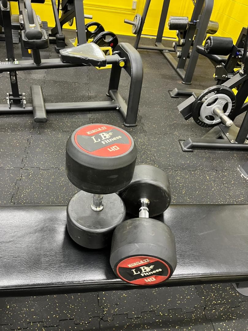 ラバーダンベル　57.5kg 2個　　20000円割引