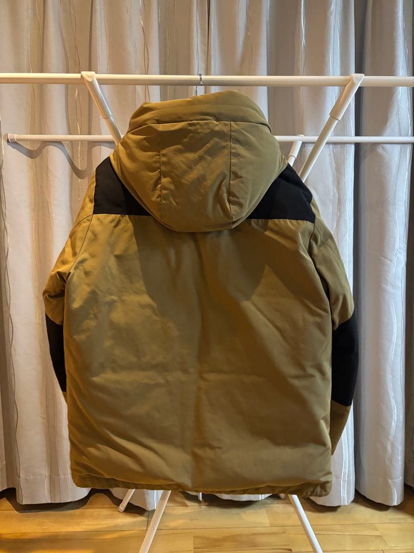 Schott ダウンジャケット Mベージュ/ブラック