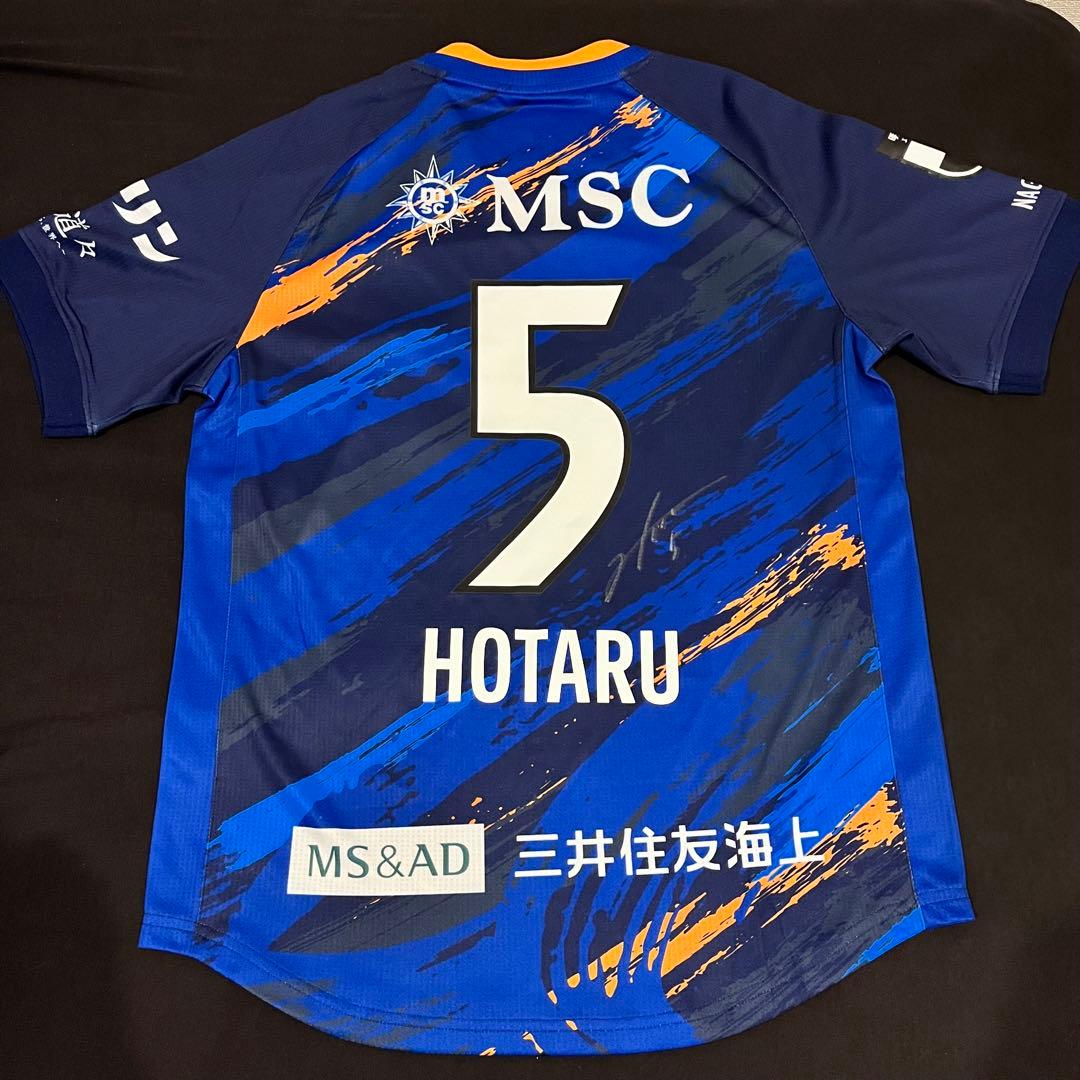 エ*ル様 【新品・20周年ワッペン】V・ファーレン長崎 山口蛍 直筆サイン入りユ