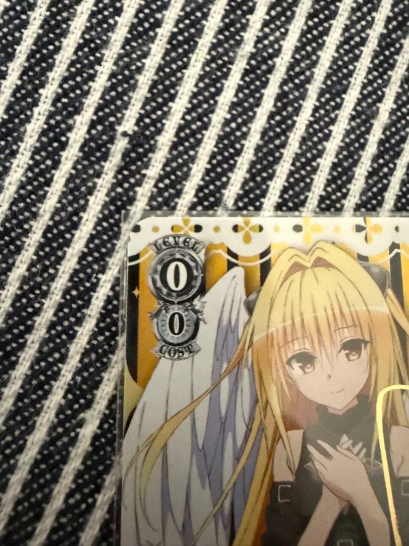 ヴァイスシュヴァルツ　ToLOVEる　ヤミ 純白の翼　サイン