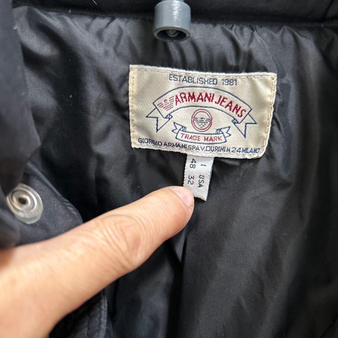 アルマーニジーンズ、ダウンジャケット イタリア製
