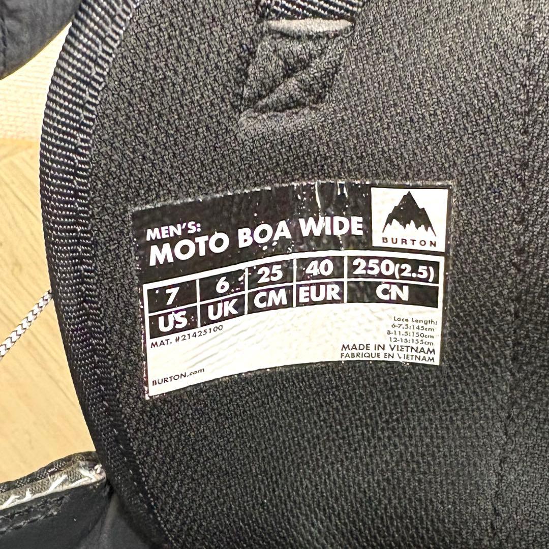 Burton バートン MOTO BOA WIDE 25.0 モト ボア ワイド