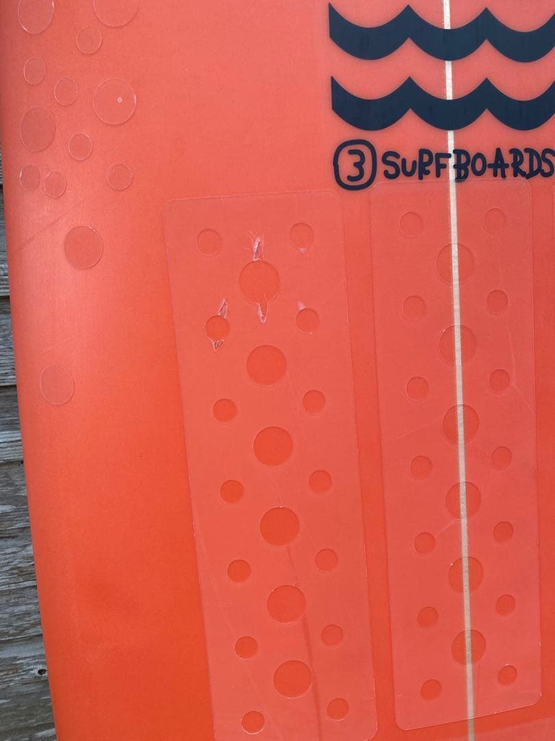 3surfboards 7'2ミッドレングス　サーフボード