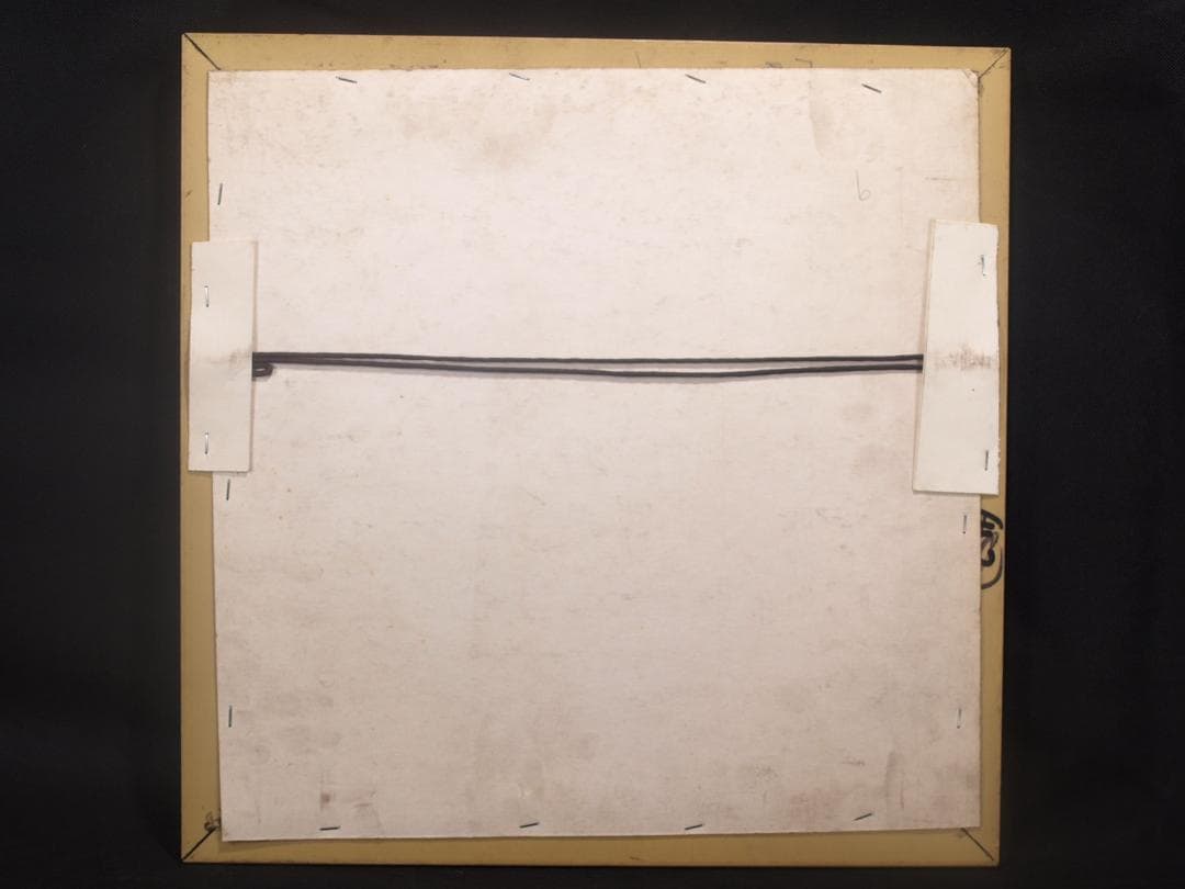 骨董市掘り出し品 中国唐時代　敦煌莫高窟壁画 彩絵　人物像 AK1737A6-1