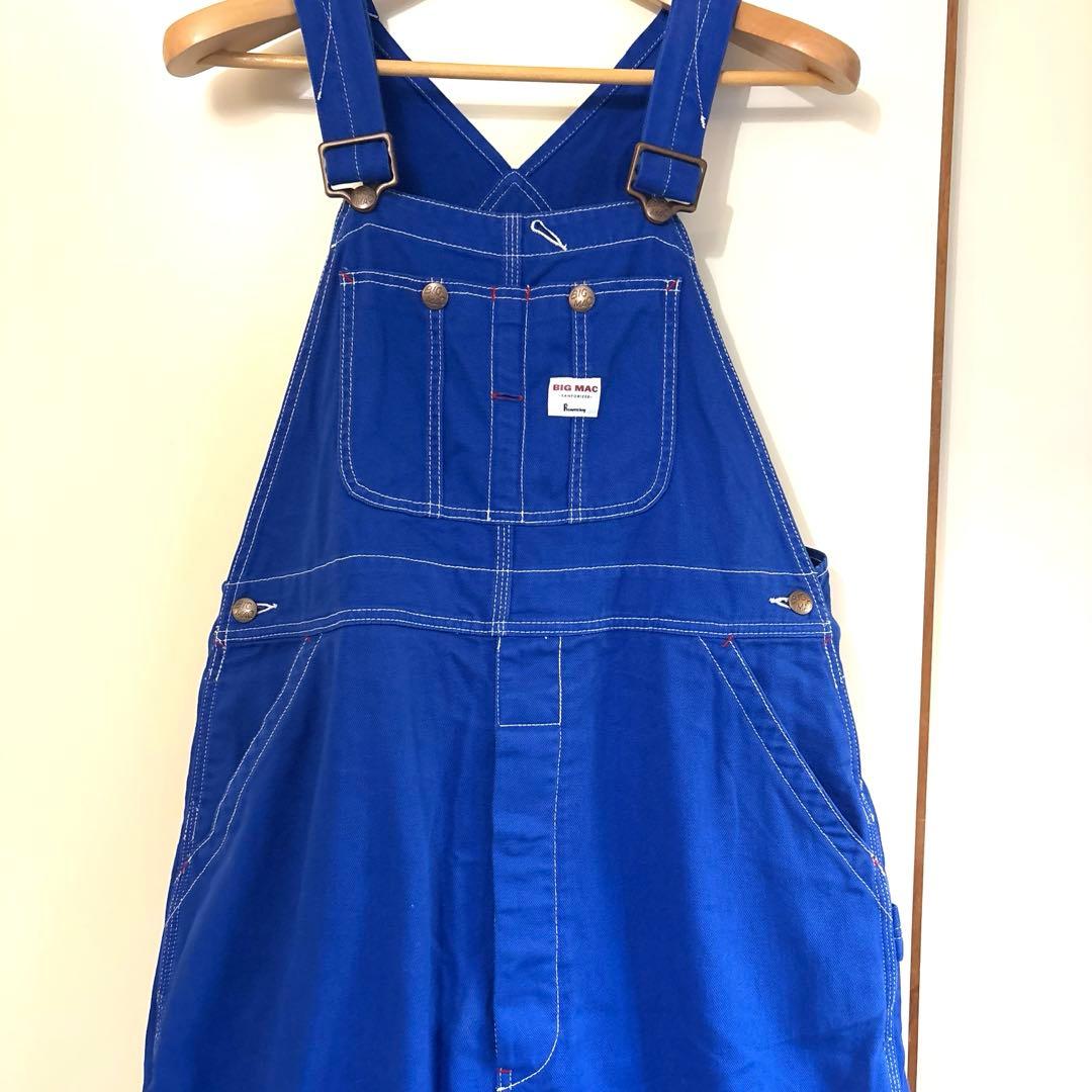 ★期間限定値下げ★BIG MAC ✗ BEAMS BOY 別注 青オーバーオール