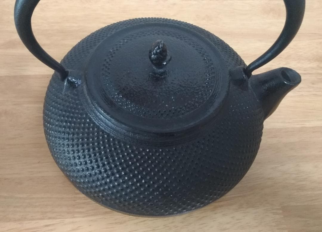 ★南部鉄器　鉄瓶　アラレ模様★