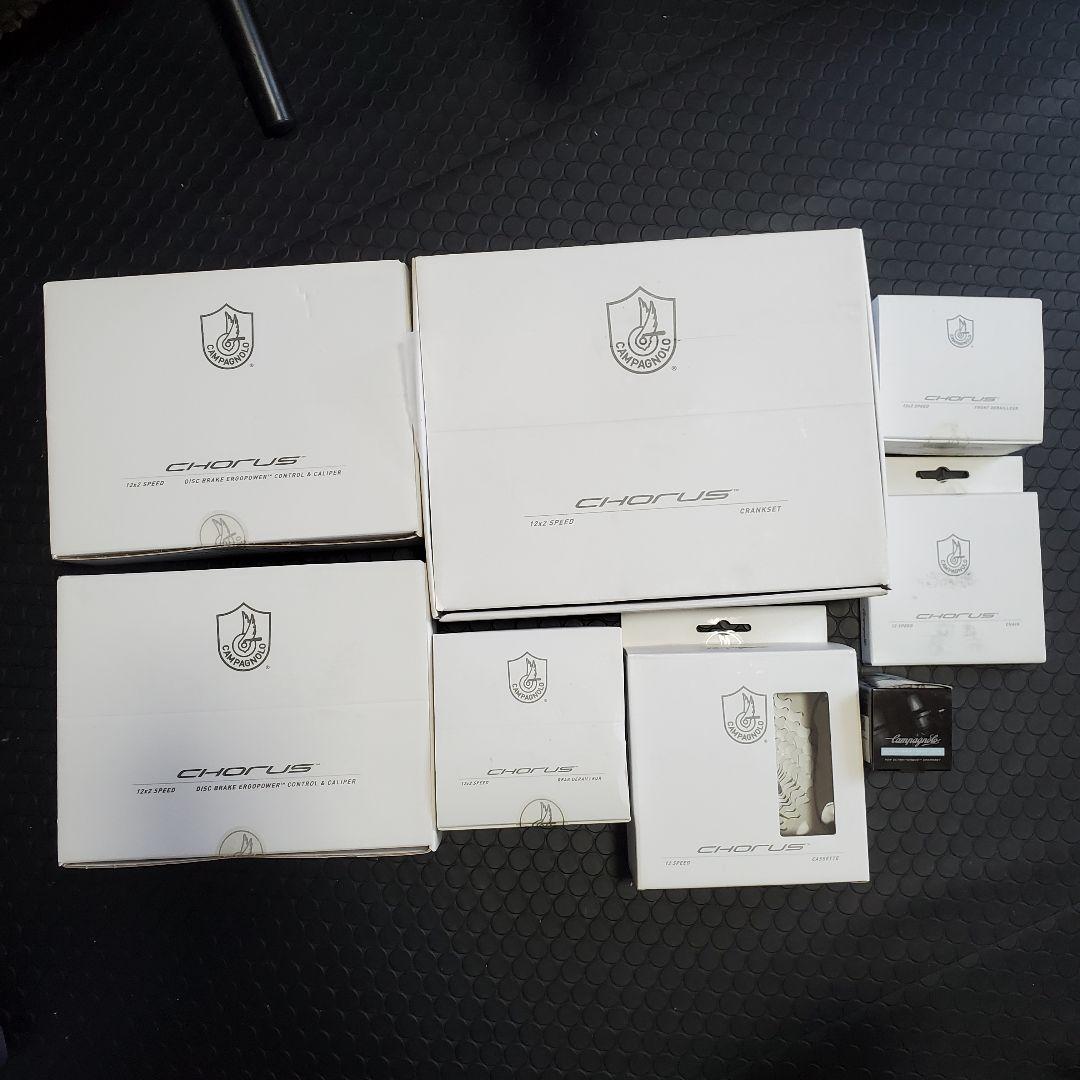CAMPAGNOLO コーラス CHORUS コンポセット 2x12S