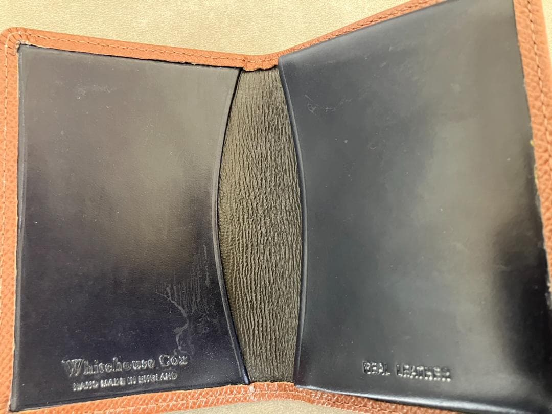 本日限定 ホワイトハウスコックス 名刺入れ カードケース ブライドルレザー