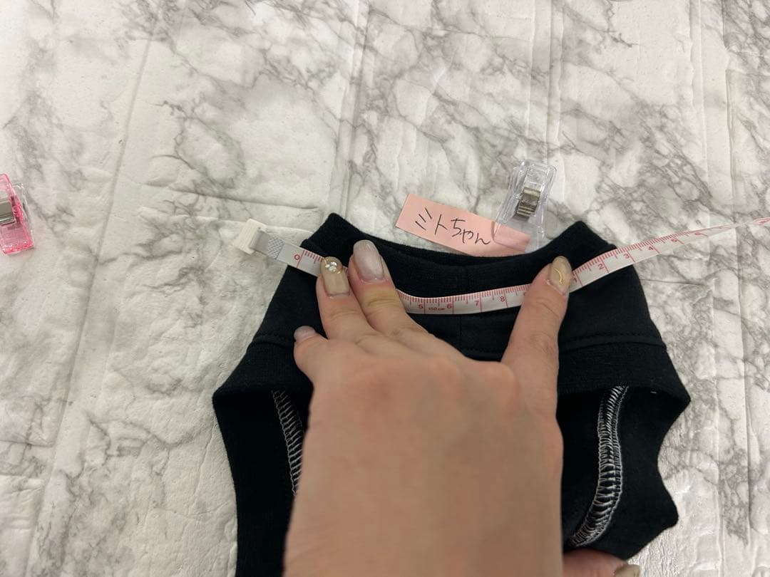 おまめさんページ　イタグレ服　ハンドメイド　サロペット