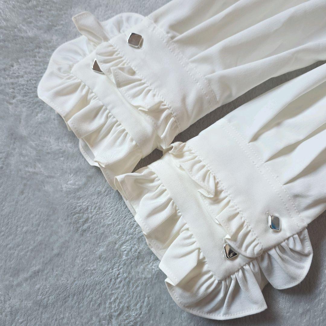 完売品 seyto ロングフリル ビッグカラーシャツ サイズ1