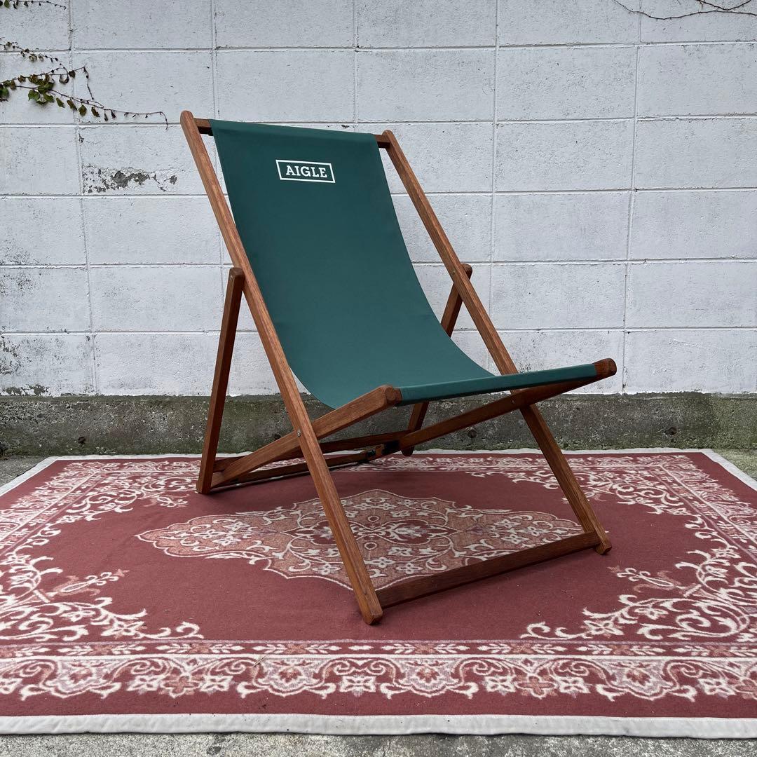 オーストラリア製◾️AIGLE × SOU WESTER 折りたたみチェア