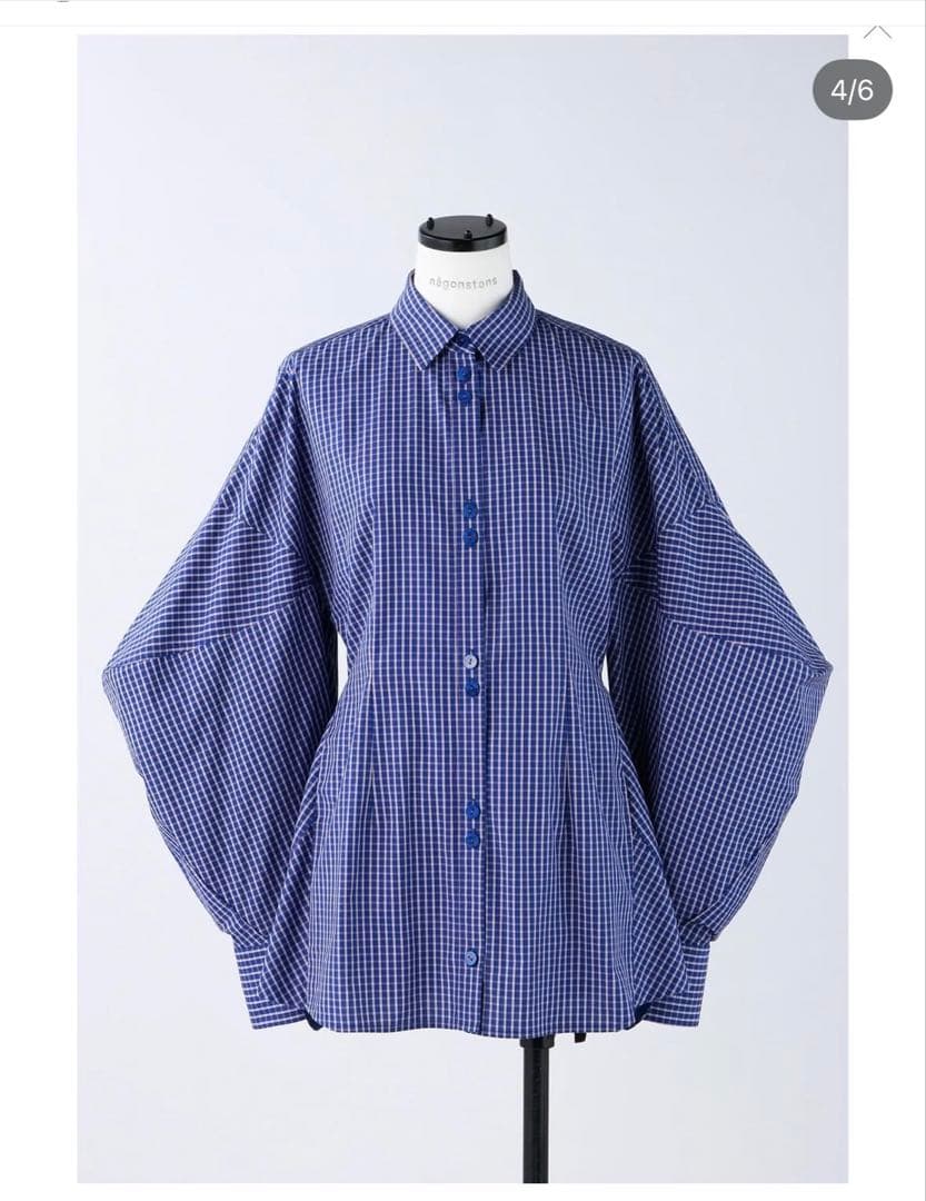 ナゴンスタンス　volumesleevesshapeshirt