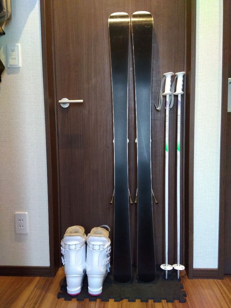 KAZAMA/ジュニア・レディース用/スキーセット/メンテ・WAX済み✔