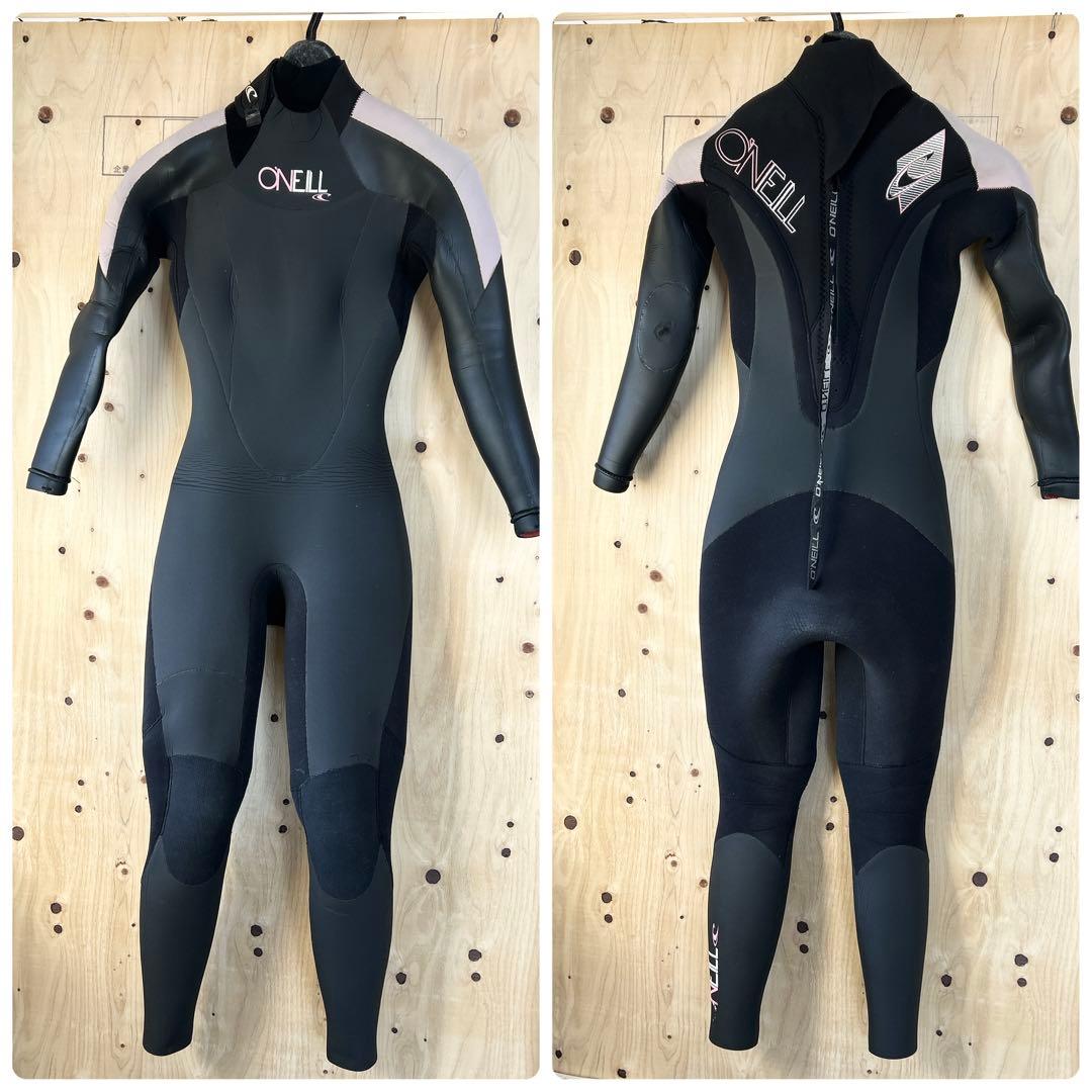 オニール　レディース ウェットスーツ セミドライ3×5mm バックジップ　裏起毛