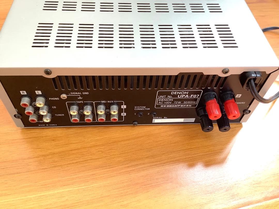 [z837]DENON プリメインアンプ UPA-F07