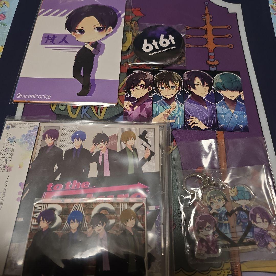 梵人 ちゃげぽよn.k 3821 缶バッジ ラバーバンド ポストカード