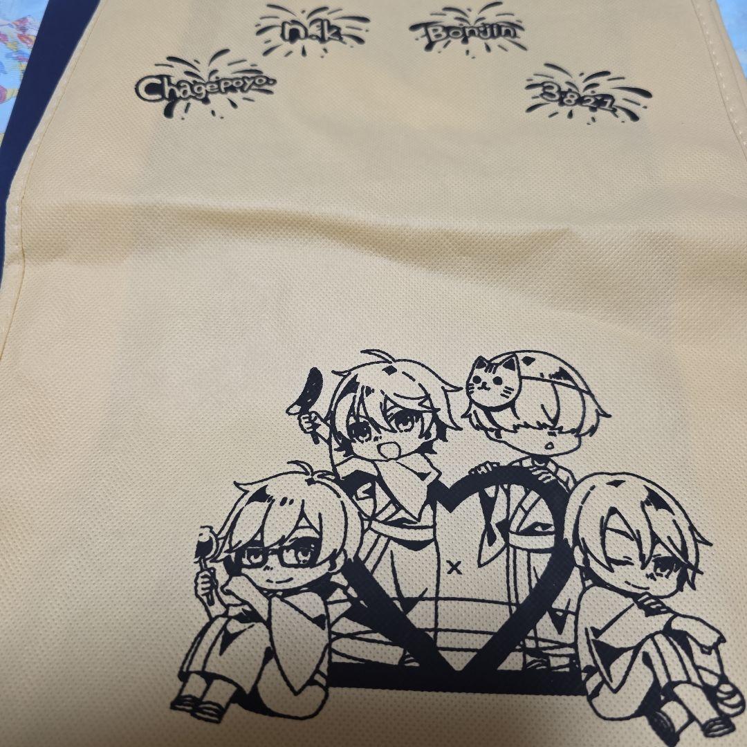 梵人 ちゃげぽよn.k 3821 缶バッジ ラバーバンド ポストカード