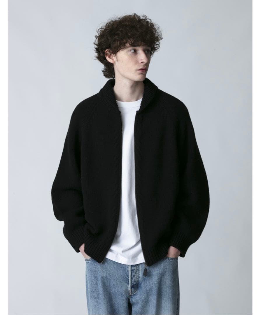 RHC ウールカシミア カウチンニット カーディガン定価58300円