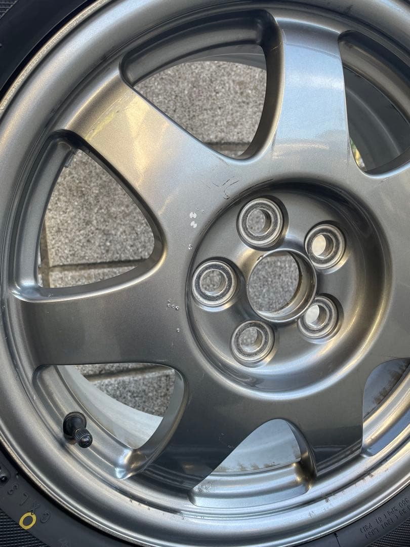 バリ溝イボライン付!TOYOTAプリウス20系純正7スポーク16×6JJ45