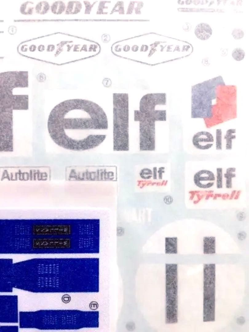 タミヤ 1/12 タイレル003 1971年モナコGP w/カルトグラフデカール