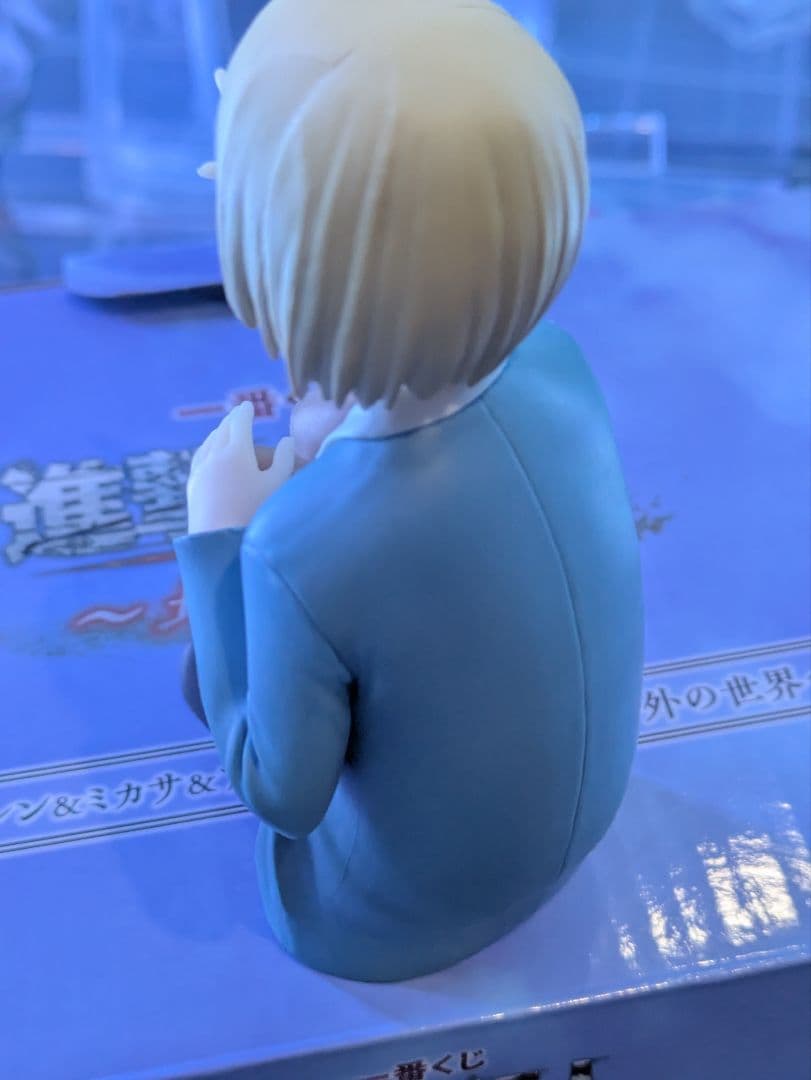 進撃の巨人 A賞 エレン ミカサ アルミン フィギュア 一番くじ フィギュア