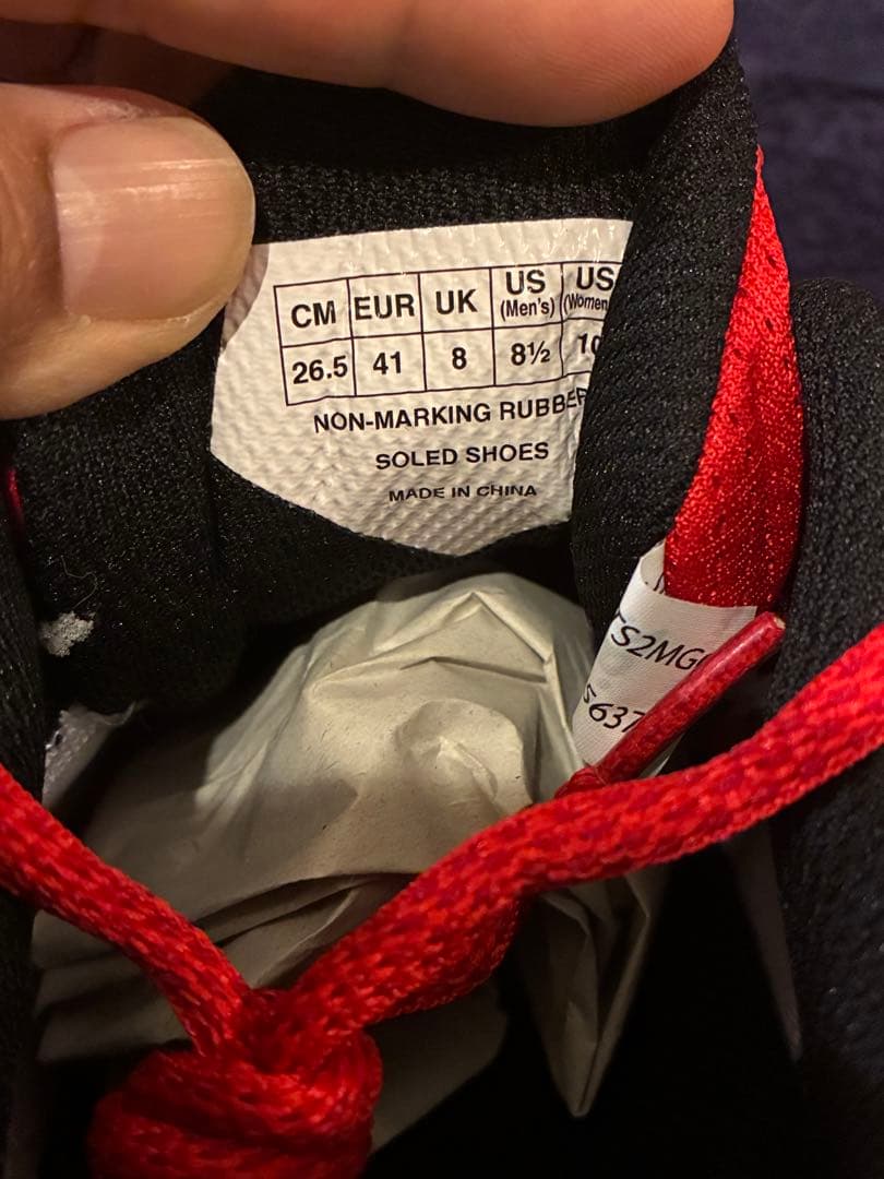 極美品YONEX POWER CUSHION SONICAGE2 赤 26.5