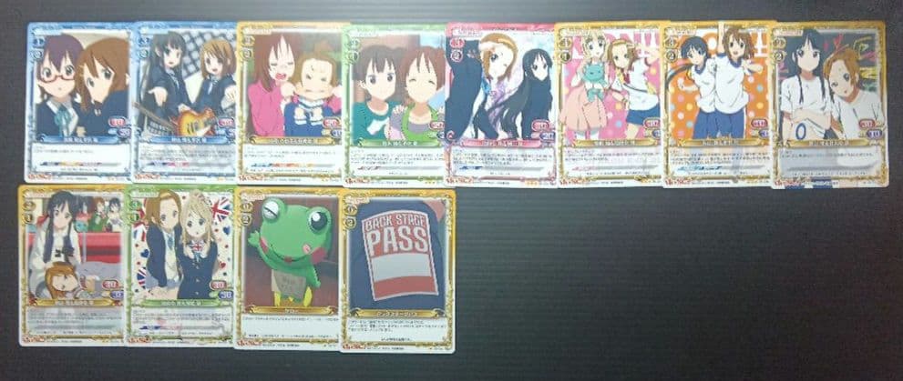 プレシャスメモリーズ　けいおん　スーパーレア　ノーマル　まとめ売り