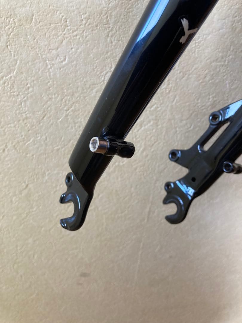 surly troll フロントフォーク ブルーラグ サーリー クロモリ サルサ