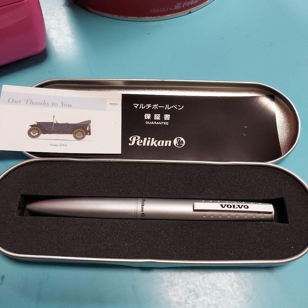 Pelikan Volvo シルバーペン 専用ケース付き