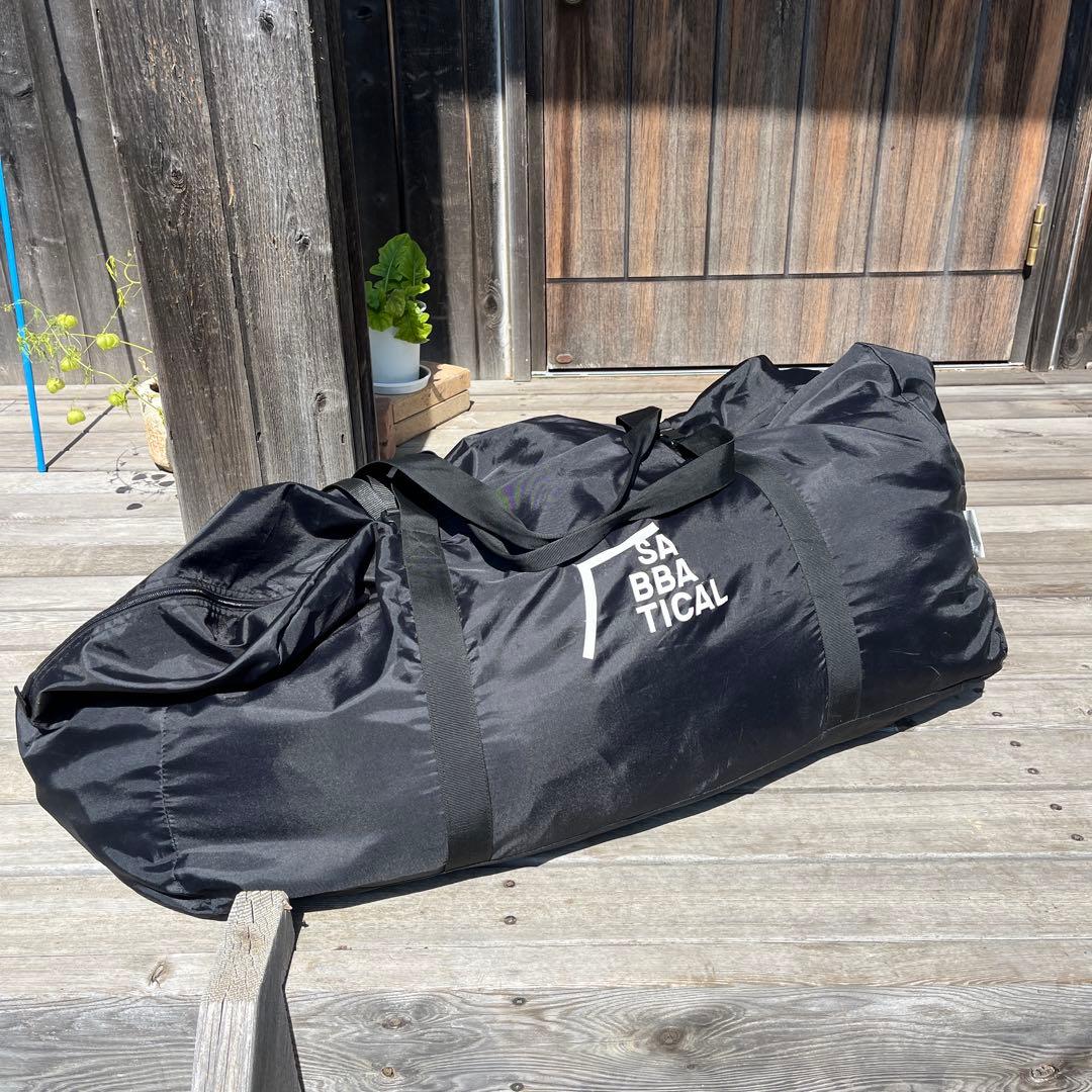 傷破れ無しSABBATICAL アルニカ　インナーテント、収納バッグ ポール付き