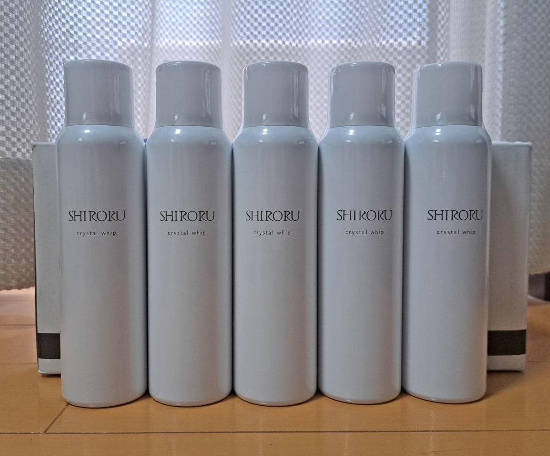 【お値下】SHIRORU クリスタルホイップ 5本セット