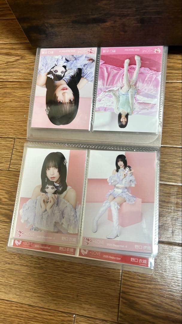 ＝LOVE 野口衣織 生写真コンプ11セット ミニフォト IDフォト