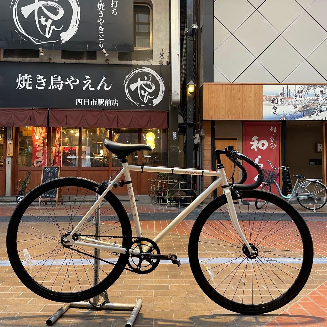 【早い者勝ち!見たその時に】 フジ フェザー Sサイズ 美品 ピストバイク