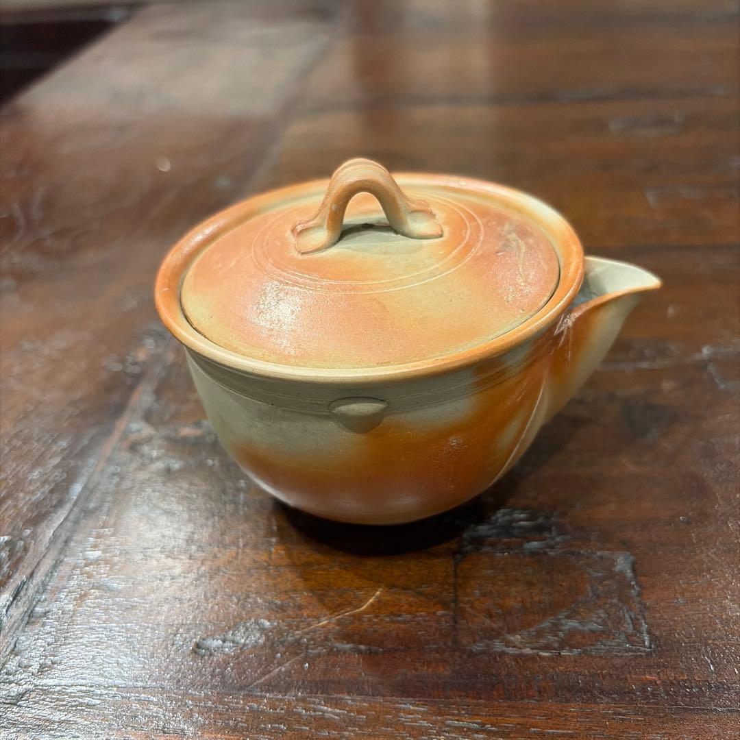 備前焼　宝瓶　煎茶道具