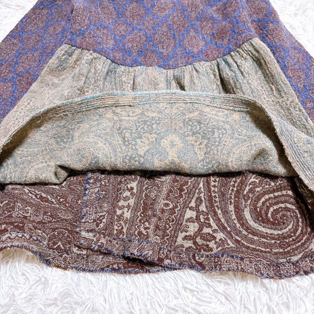 45rpm　バドウアール　縮絨ウールジャガード織りふんわりジャケット 3種の生地