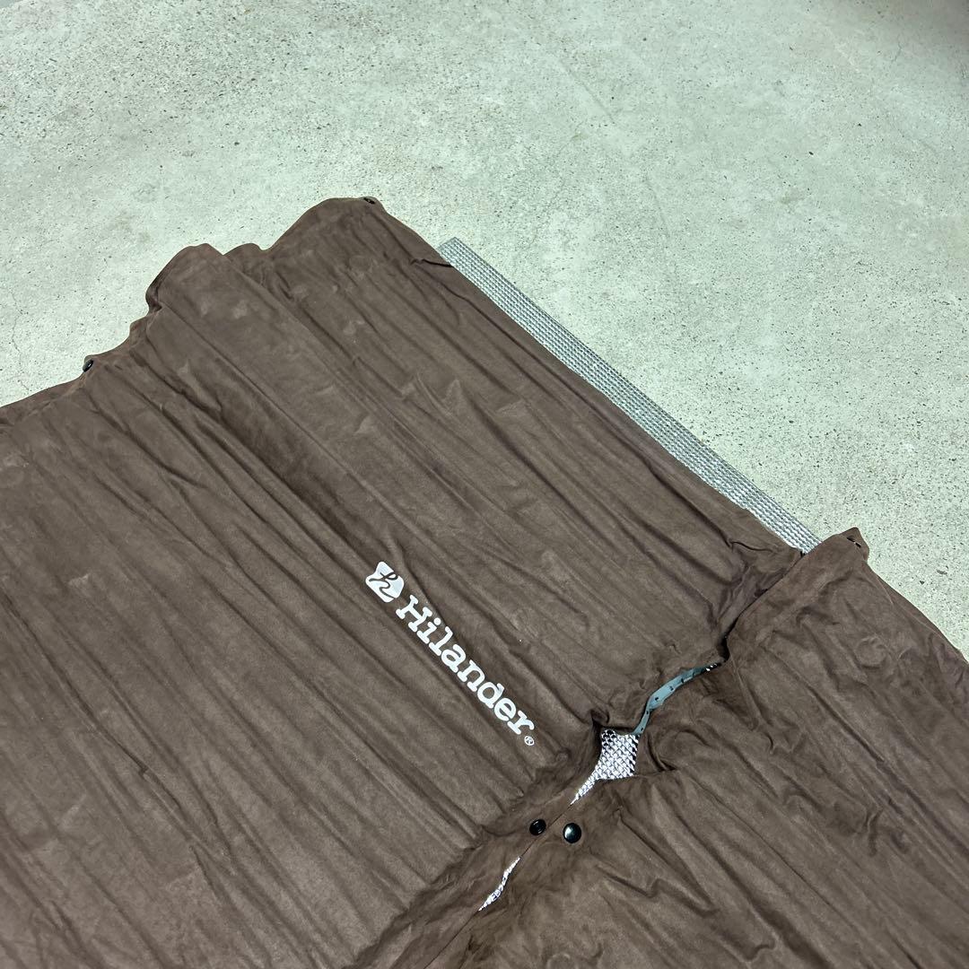 ハイランダー　スエードインフレーターマット　2個　ピロー　シングル