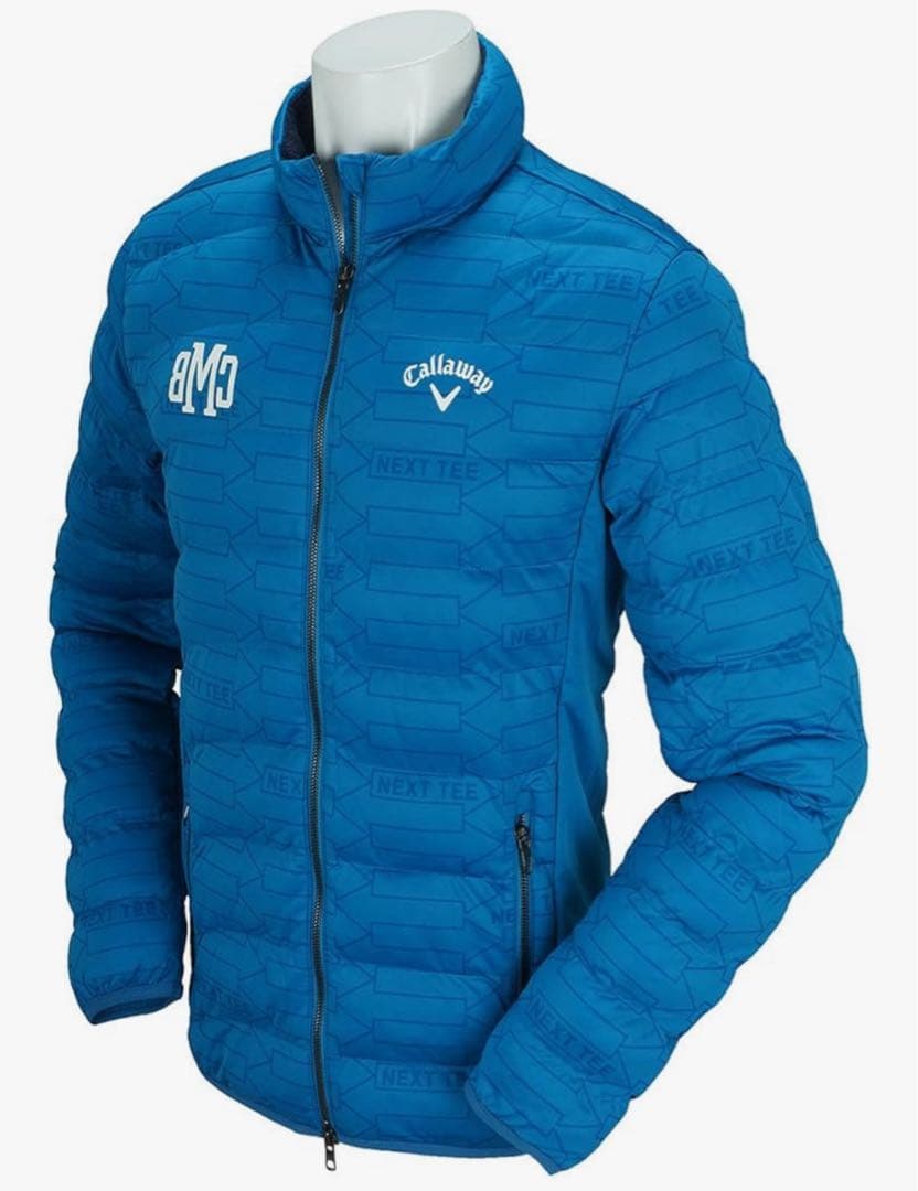 極美品 Callaway golf キルティングダウン ネイビー XL