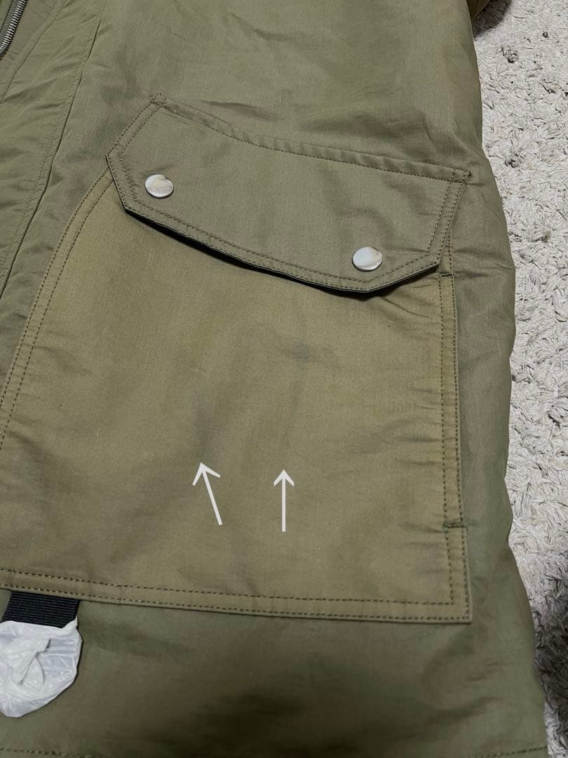 新品＊ディーゼル＊DIESEL＊D78 モッズコート ＊ライナー付＊M＊大きめ