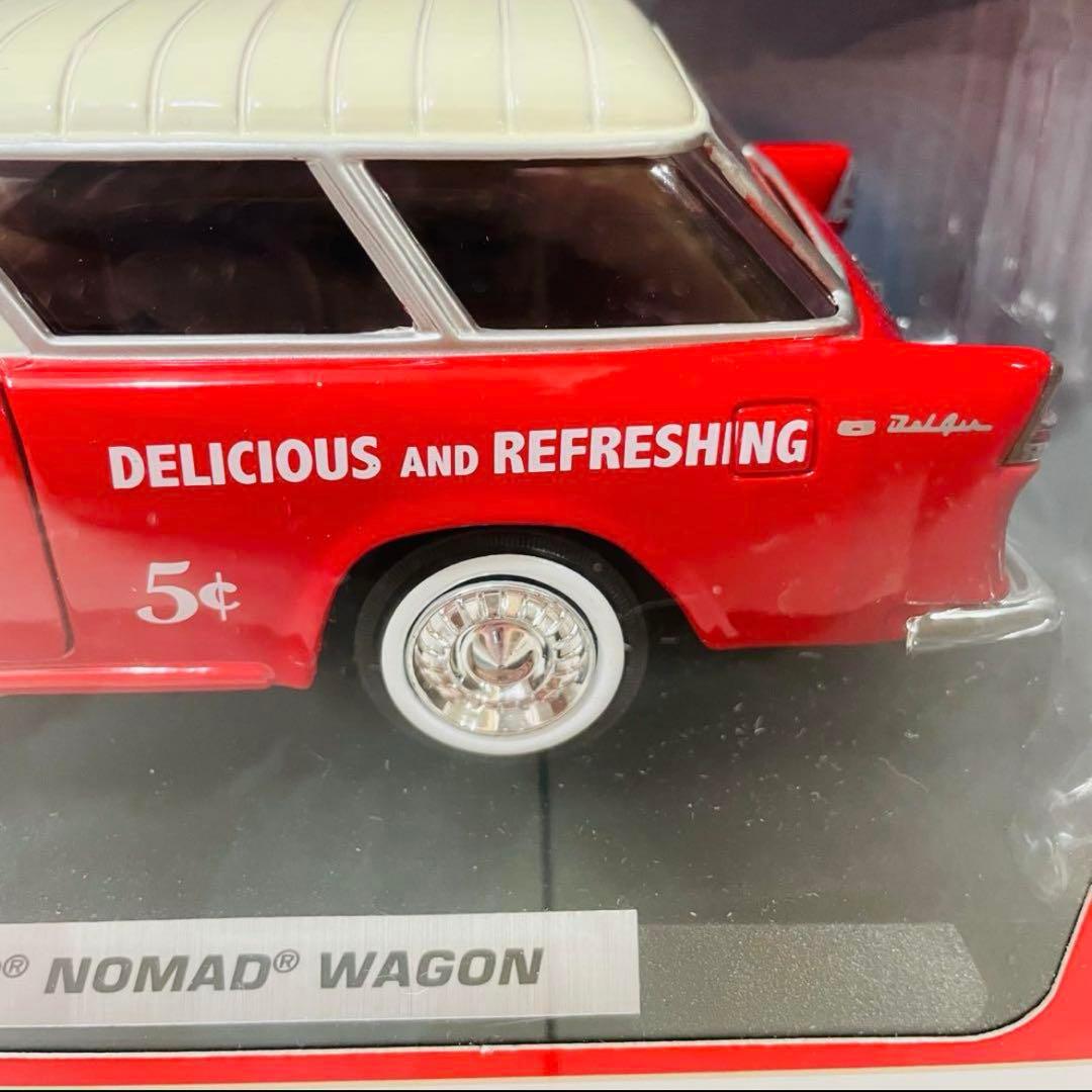 激レア！【新品未開封】1955 シェビーベルエアノマドワゴン コカコーラミニカー
